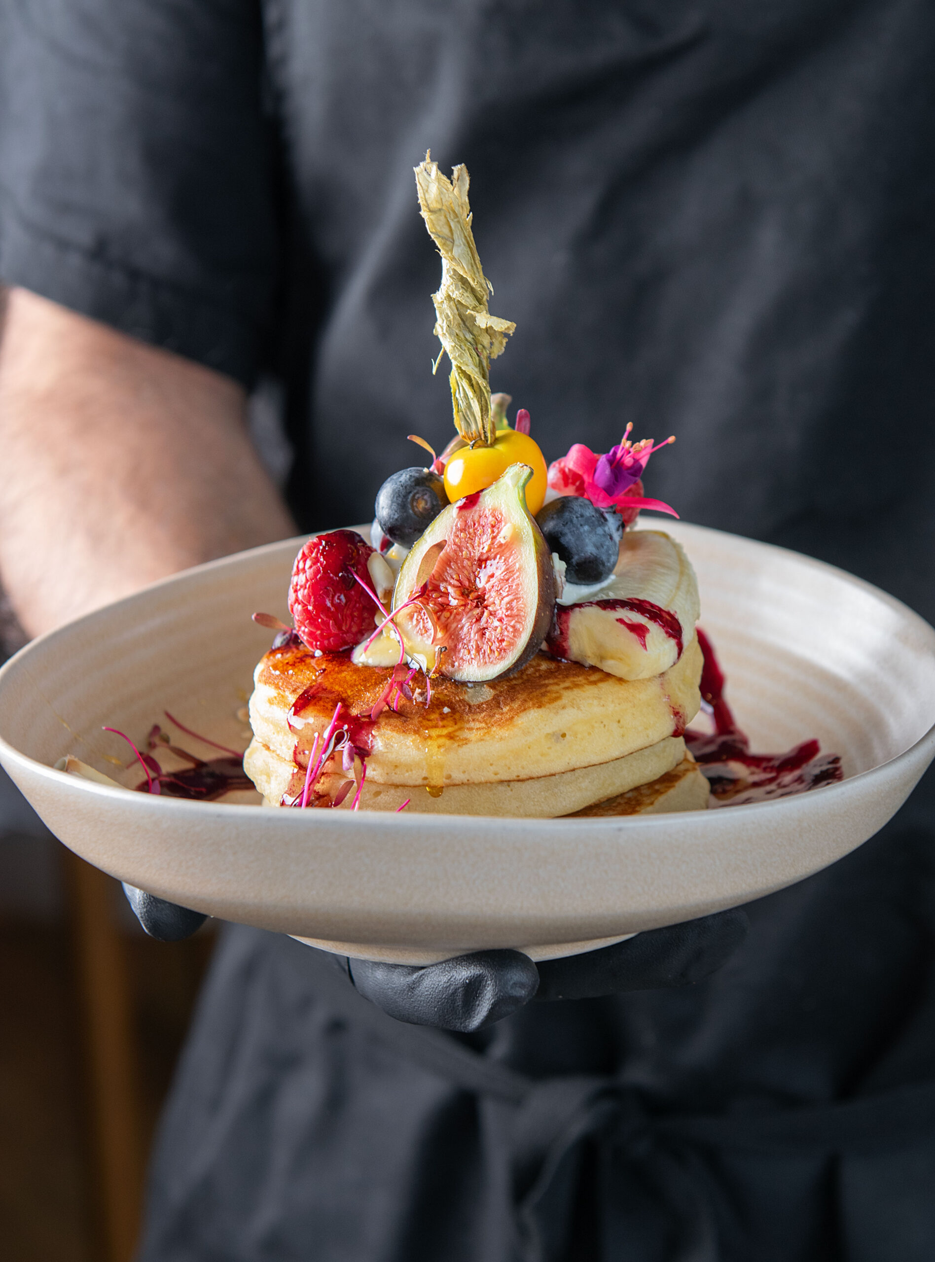 The Brunch Stack at Dhöm Bistro